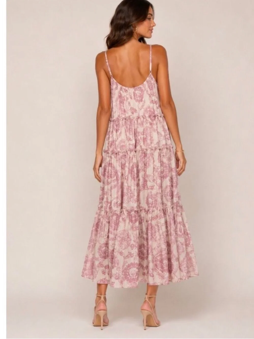 FREE PEOPLE Floral JULIANNA Maxi Dress small